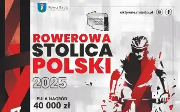 Nowy Sącz znów w grze o Rowerową Stolicę Polski! Rusza czerwcowe kręcenie kilometrów