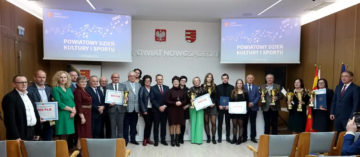 Starosta nowosądecki nagrodził sportowców i trenerów