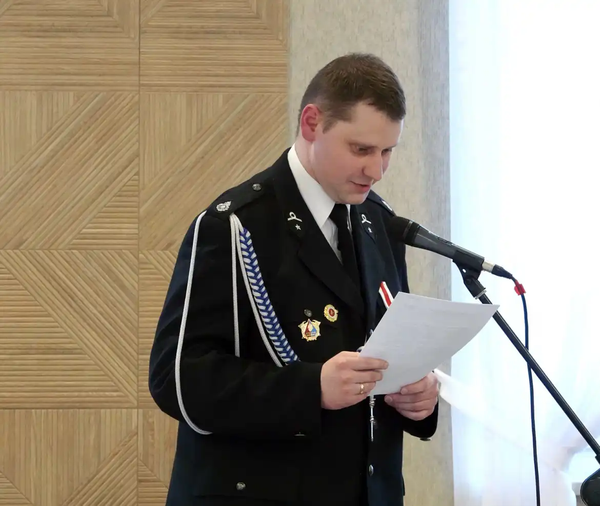 Strażacy ochotnicy z Łącka z promesą na zakup sprzętu