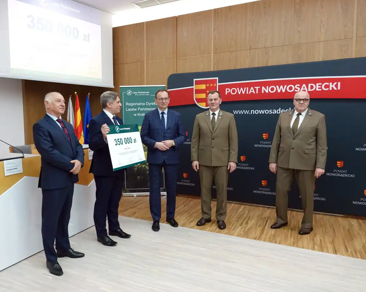 Miliony złotych z Funduszu Leśnego dla samorządów z powiatu nowosądeckiego