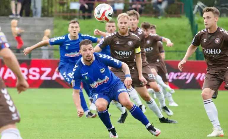 Wstępna runda Fortuna Pucharu Polski: Sandecja musiała uznać wyższość Garbarni Kraków