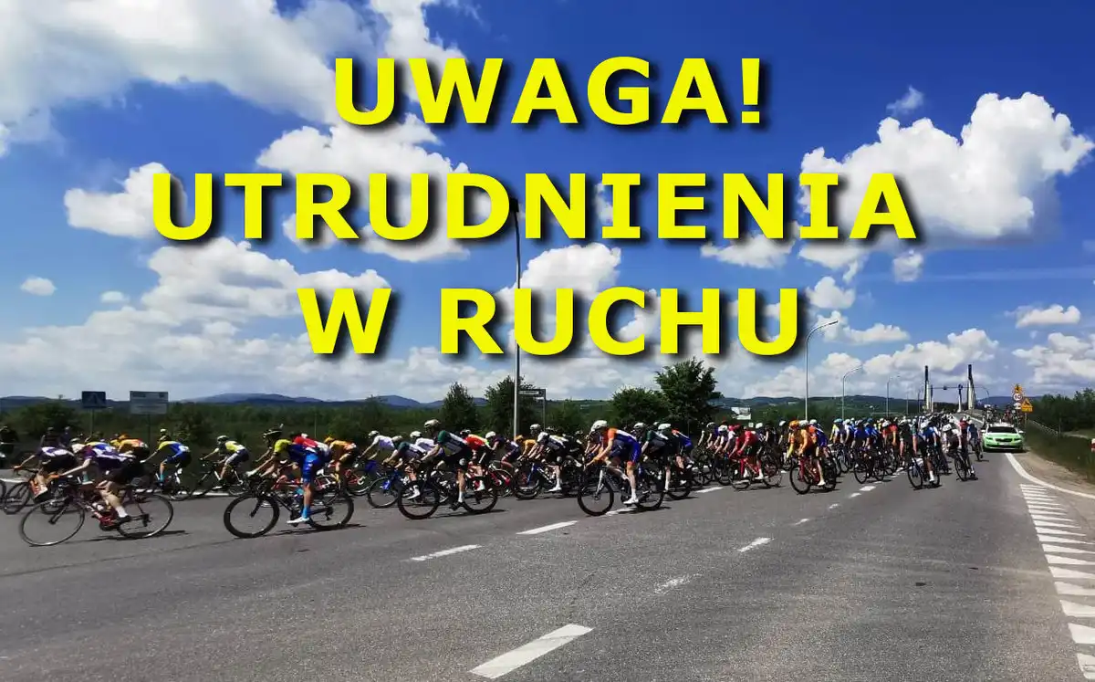 Uwaga, kolarze na trasie! 8 czerwca utrudnienia na Sądecczyźnie