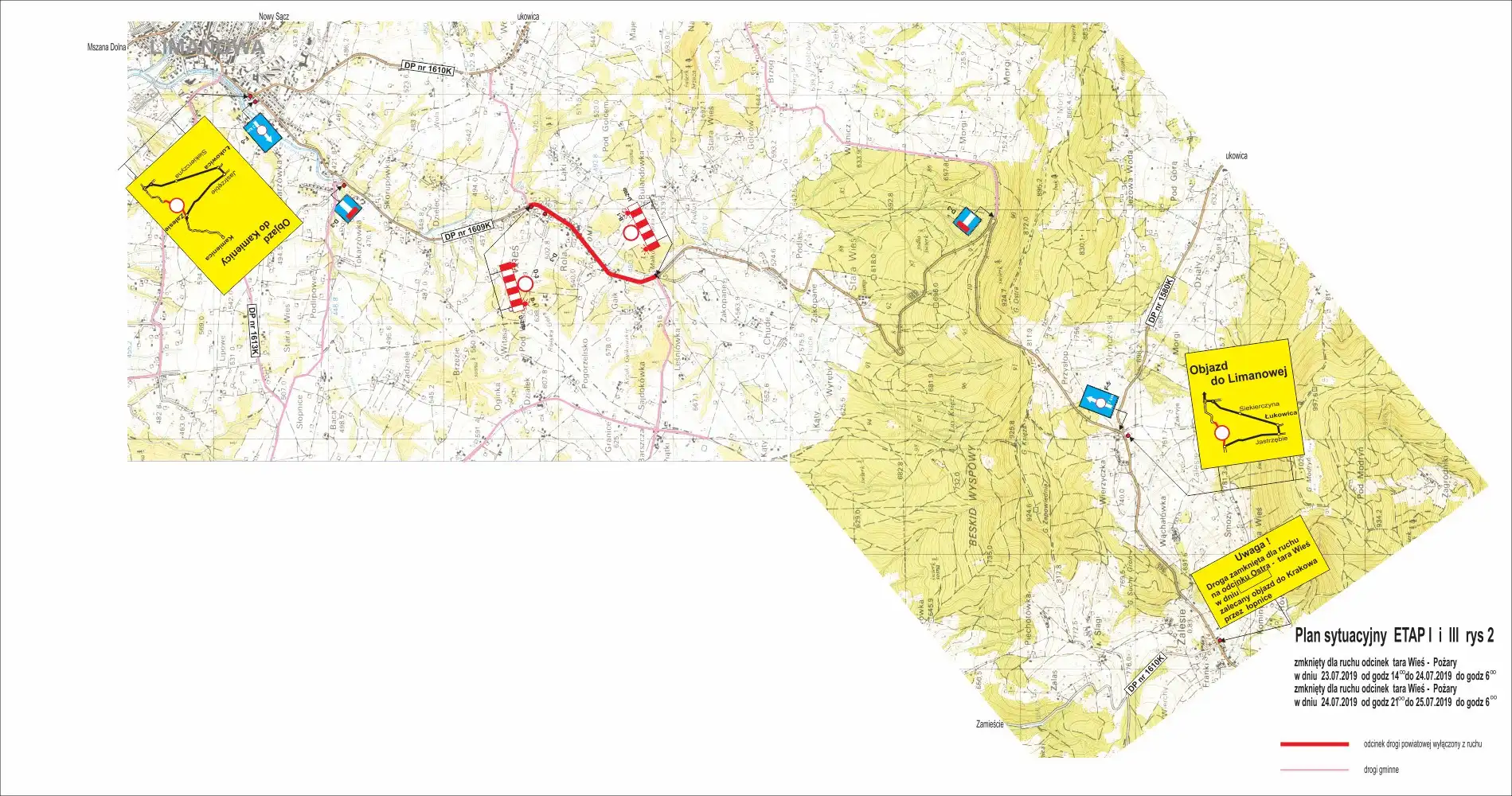 W dniach 23-25 lipca - 12. Wyścig Górski „Limanowa –Przełęcz pod Ostrą”. Pojawią się utrudnienia w ruchu