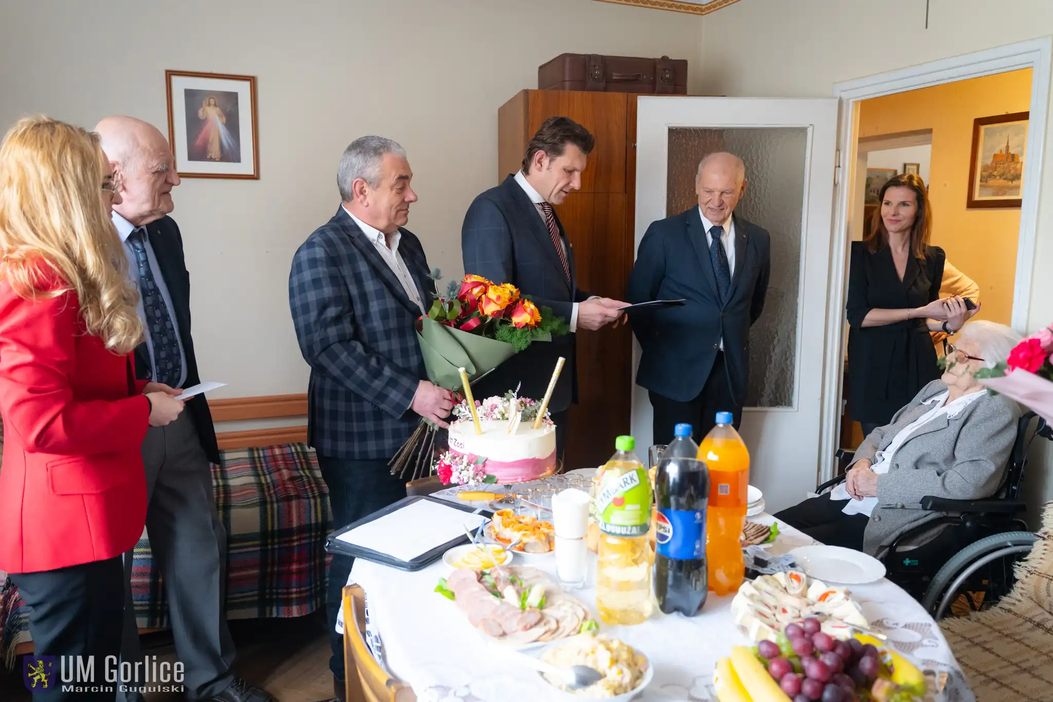Pani Zofia Gurgul świętuje setne urodziny
