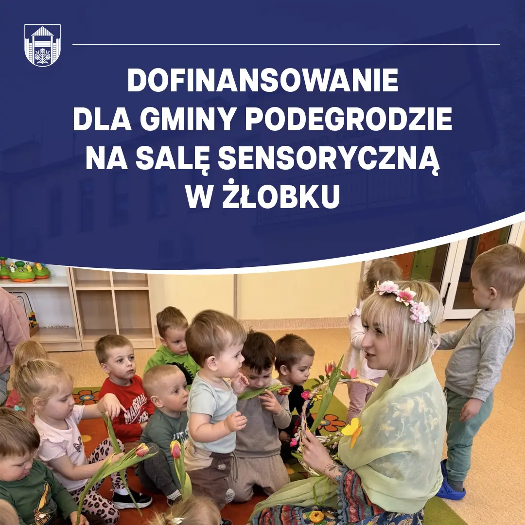 Nowa inwestycja dla najmłodszych mieszkańców gminy Podegrodzie. Powstanie sala sensoryczna