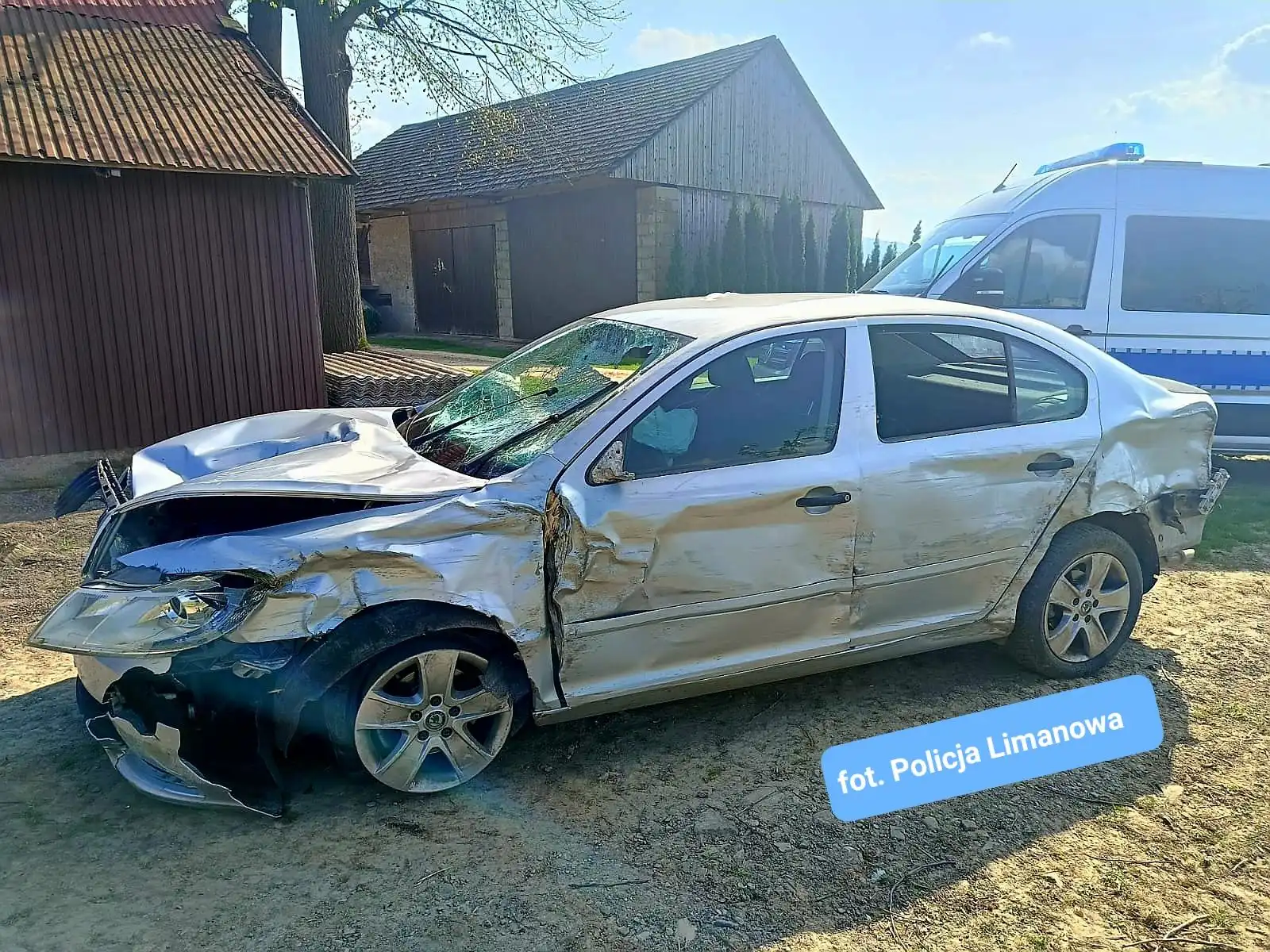 Tragiczny wypadek w Krasnych Lasocicach. Nie żyje 10-letni chłopiec