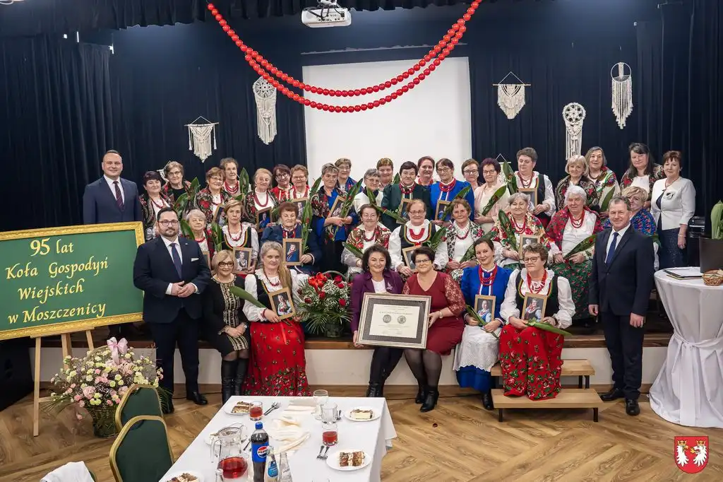 KGW Moszczenica obchodzi 95-lecie. Jubileusz pełen wspomnień i uznania