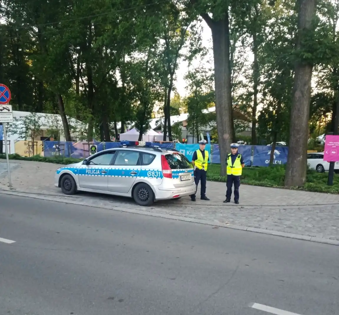 Policjanci z Nowego Sącza zapewniali bezpieczeństwo podczas zawodów w breakingu w ramach III Igrzysk Europejskich