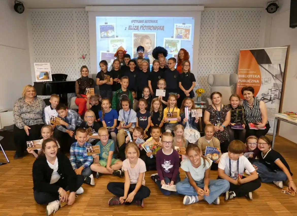 Literacko-teatralne spotkania w Bibliotece Publicznej w Starym Sączu