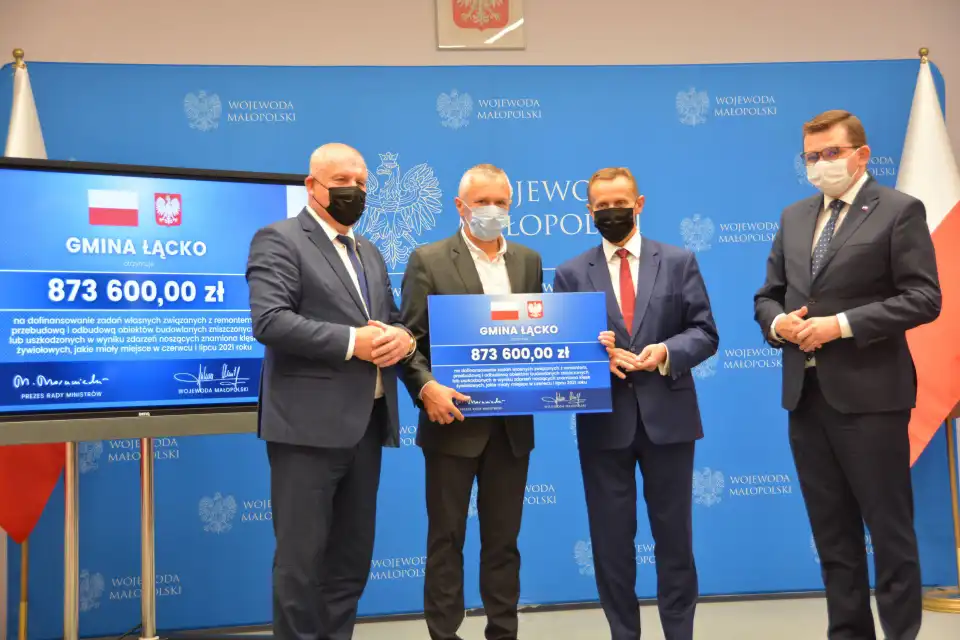 Gminy i powiaty w subregionie sądeckim z rządowym wsparciem na usuwanie skutków powodzi