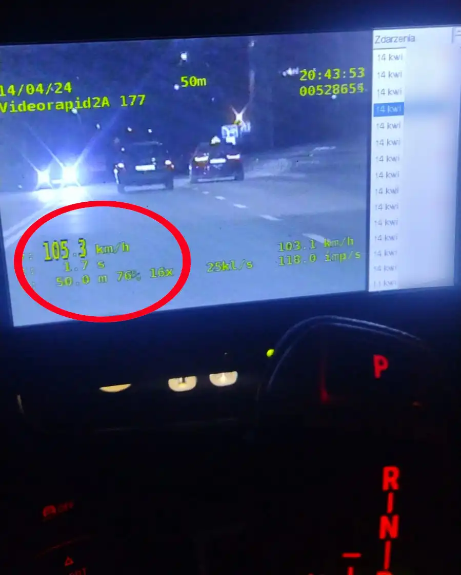 Kolejne wzmożone działania sądeckiej drogówki przeciwko brawurowym kierowcom. Rekordzista pędził ul. Legionów z prędkością 105 km/h