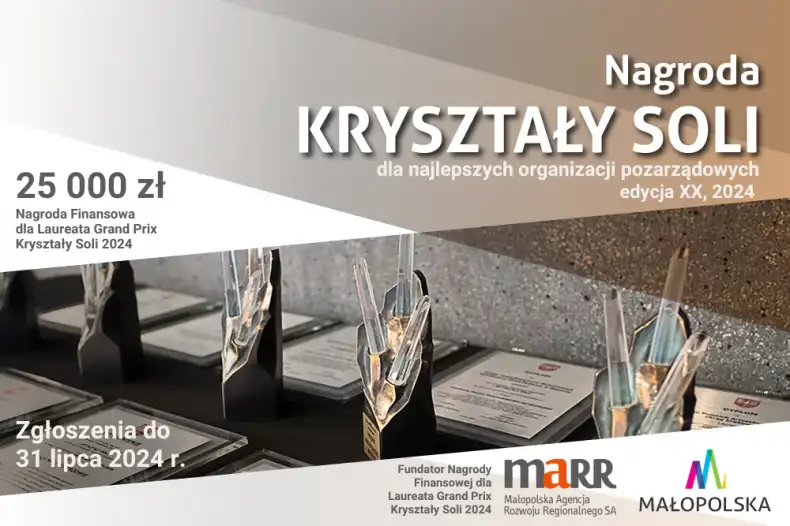 Nagroda Kryształy Soli. Zgłoszenia do 31 lipca