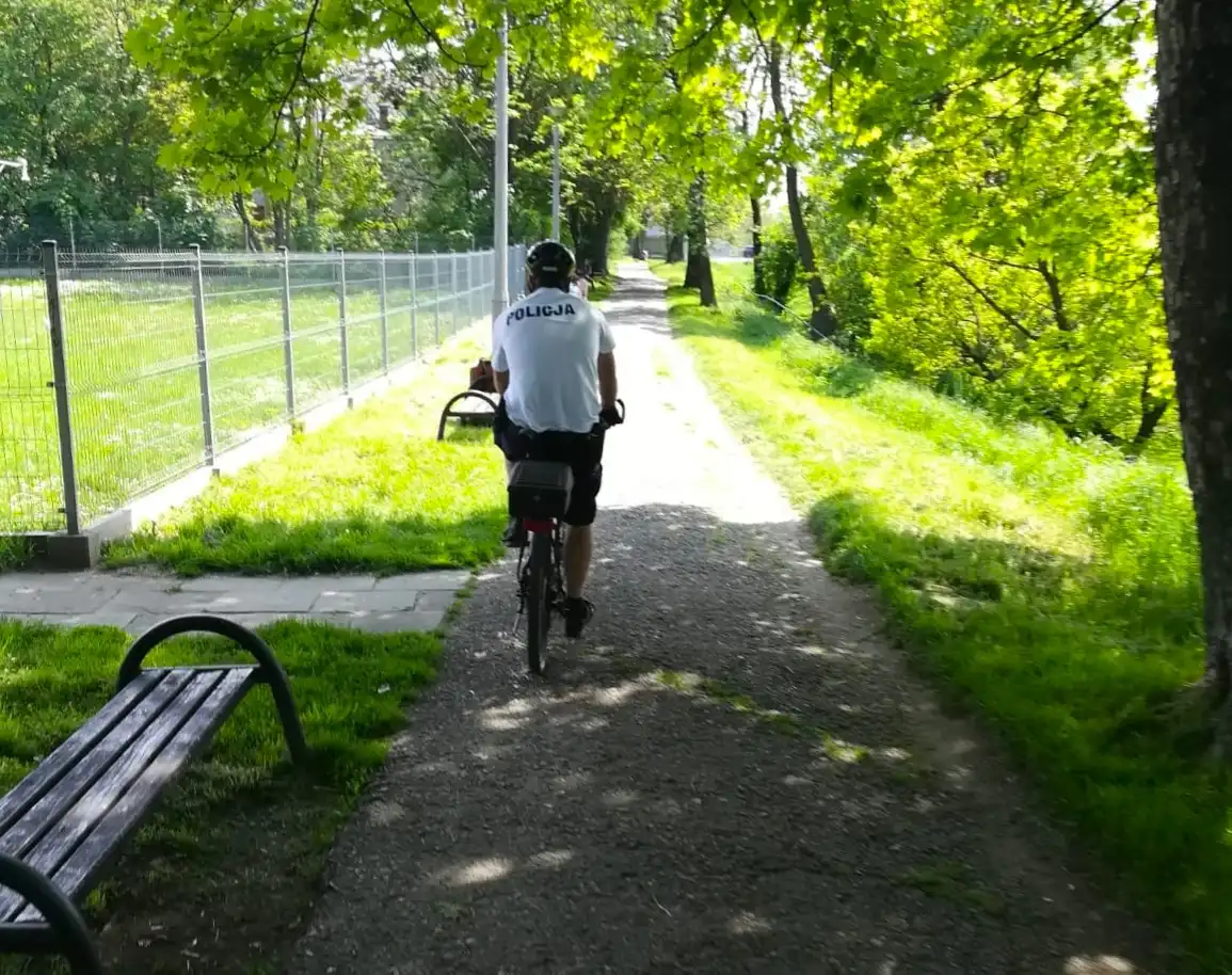 Nowy Sącz: Pierwszy w sezonie policyjny patrol rowerowy ruszył w teren