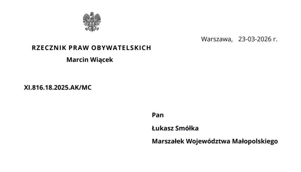RPO punktuje program Województwa Małopolskiego „Pociąg do Kariery”. Zamiast wyrównywać szanse, uprzywilejowuje kobiety