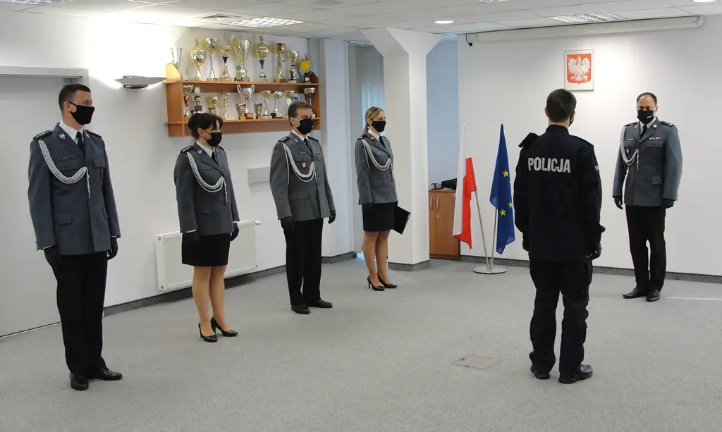 Szeregi sądeckiej Policji zasilił nowy funkcjonariusz