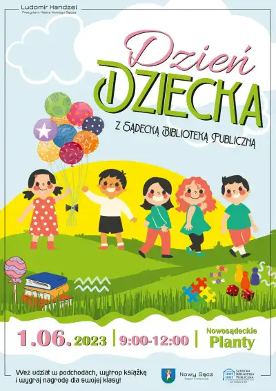 Dzień Dziecka z Sądecką Biblioteką Publiczną