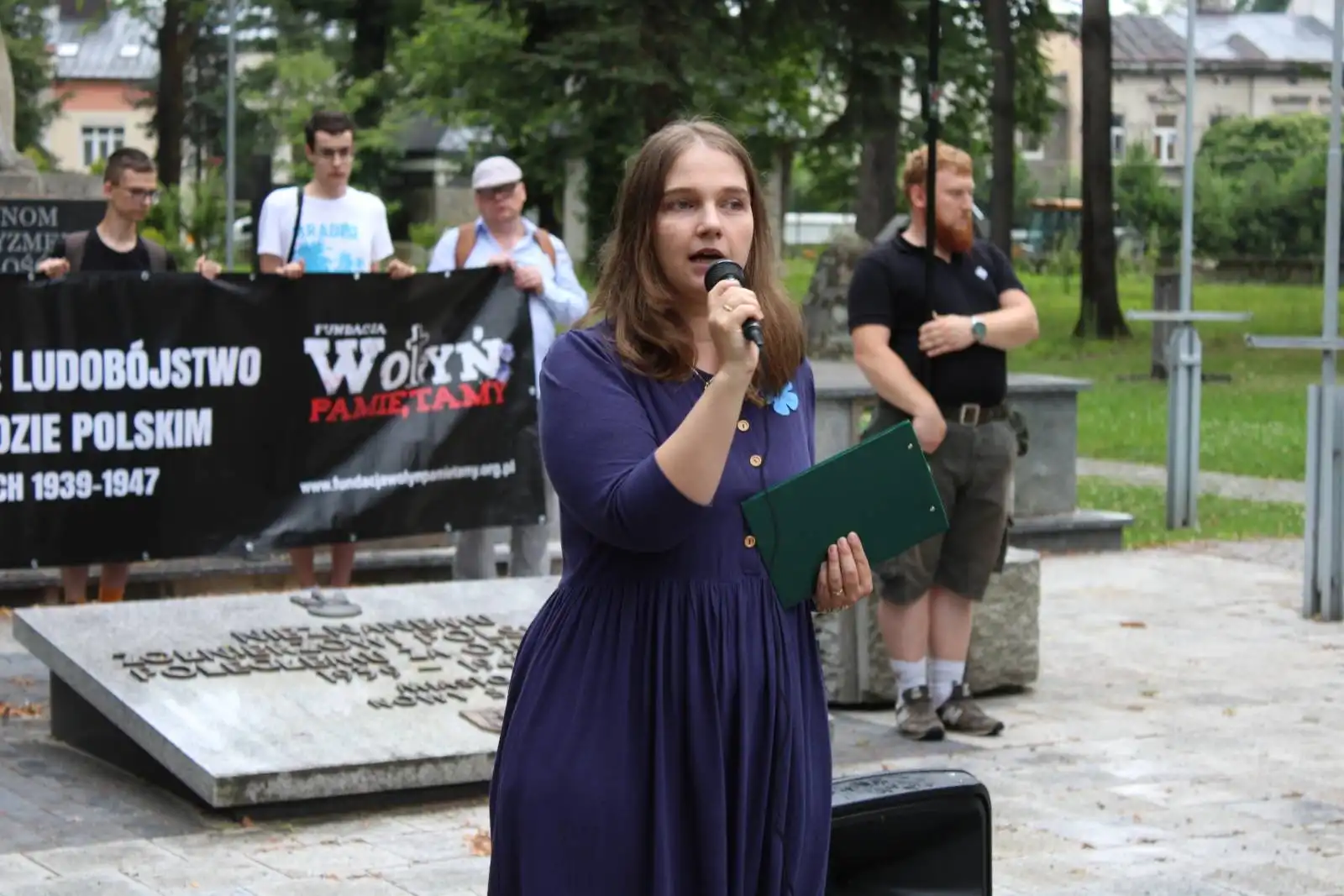 "Marsz Wołyński" Młodzieży Wszechpolskiej w Nowym Sączu
