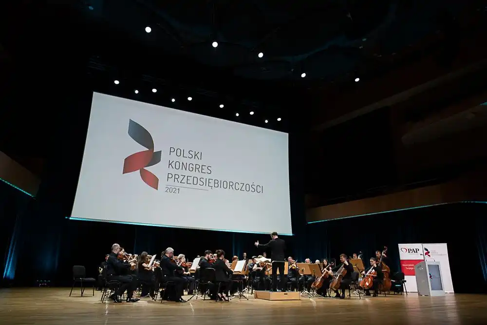 Uroczysta gala podczas Polskiego Kongresu Przedsiębiorczości w Krakowie