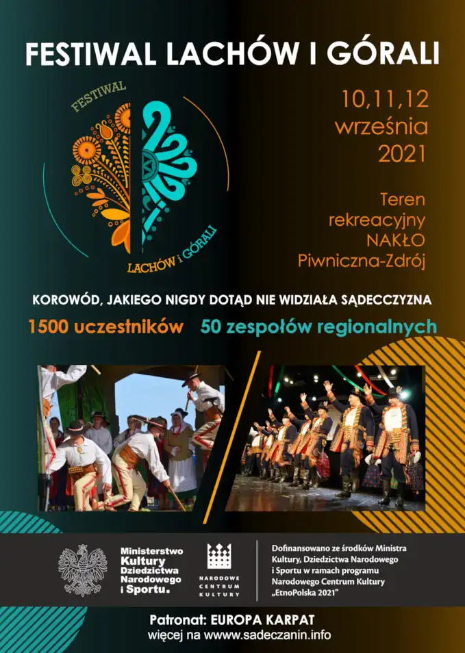 10 września w Piwnicznej-Zdroju rozpocznie się Festiwal Lachów i Górali