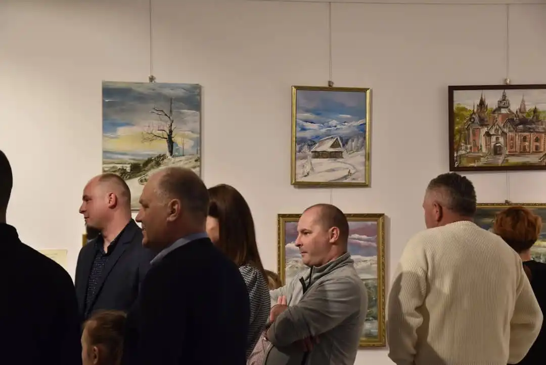 Wernisaż wystawy „Malowane wyobraźnią” Marii Platy w Limanowej