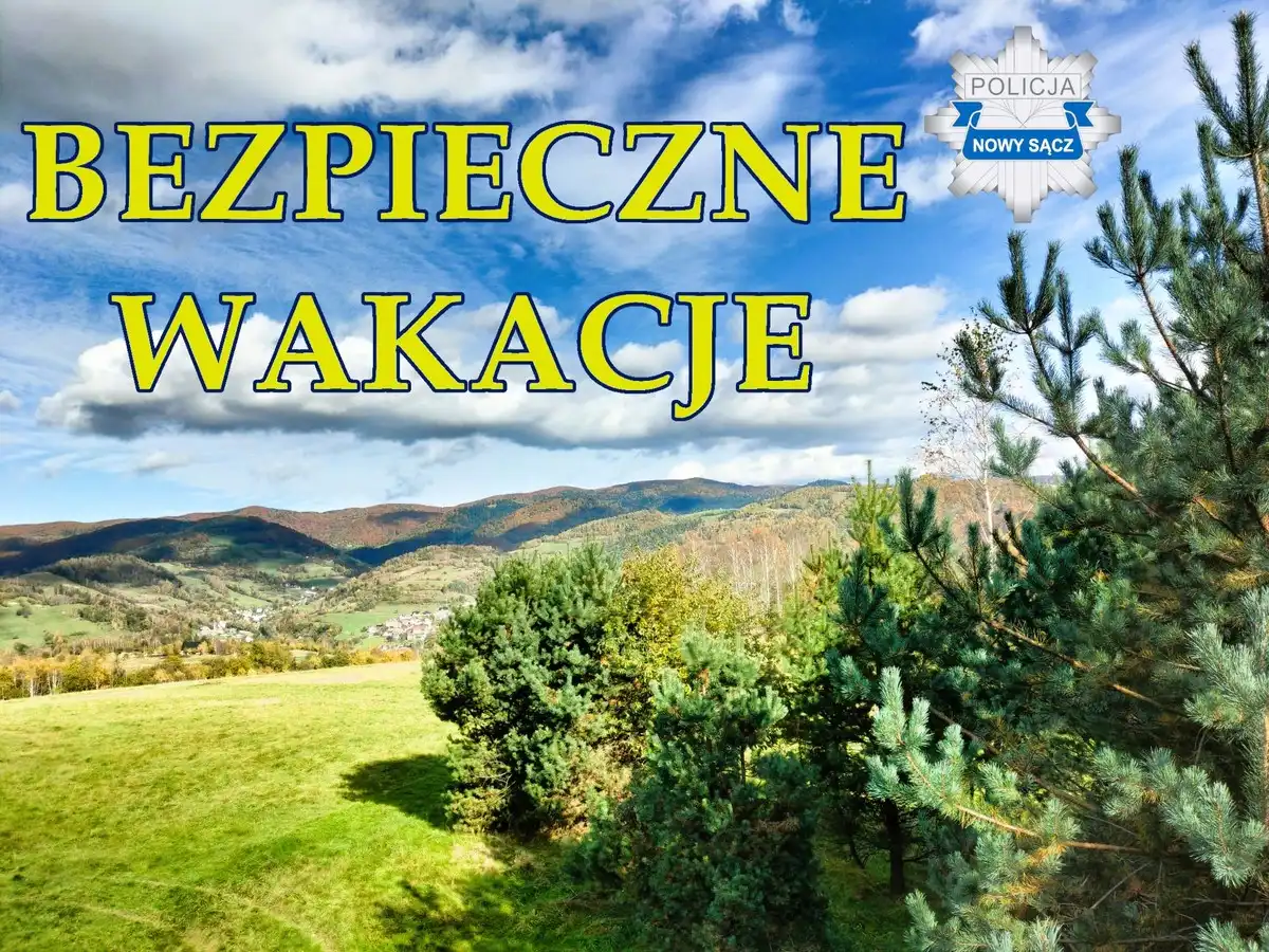 Wystartowała akcja „Bezpieczne wakacje 2025”. Policyjne kontrole i działania profilaktyczne