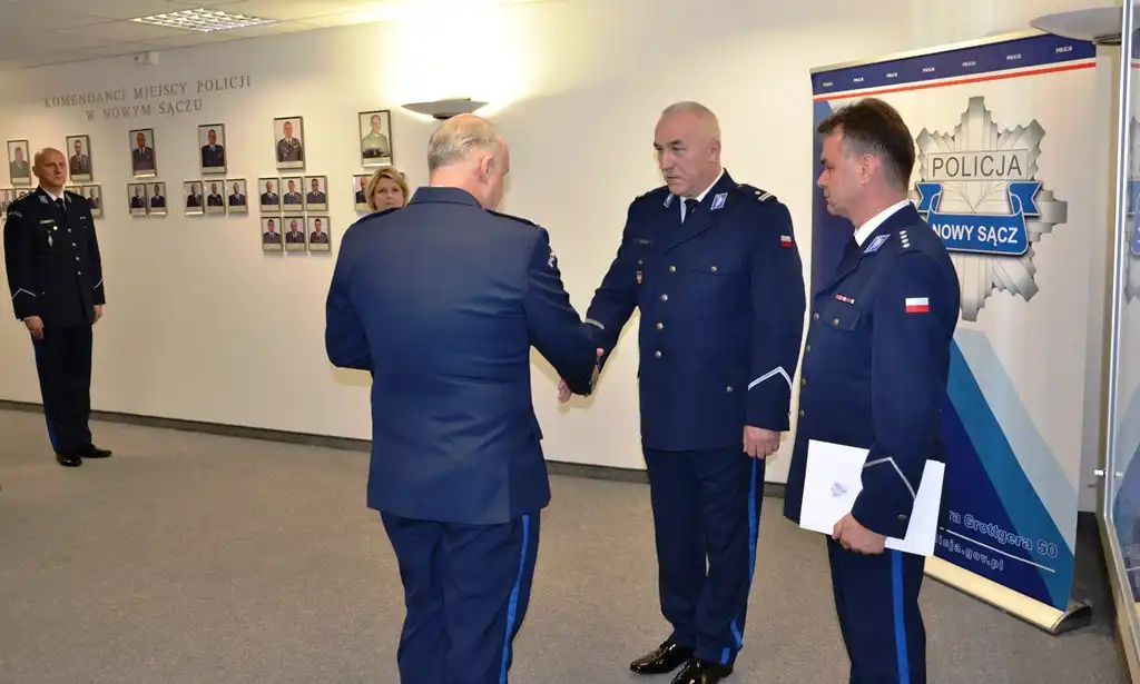 Zmiany w kierownictwie sądeckiej Policji