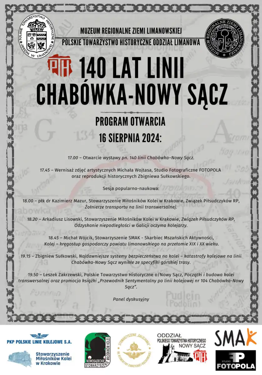 Muzeum w Limanowej zaprasza na wyjątkową wystawę o kolei