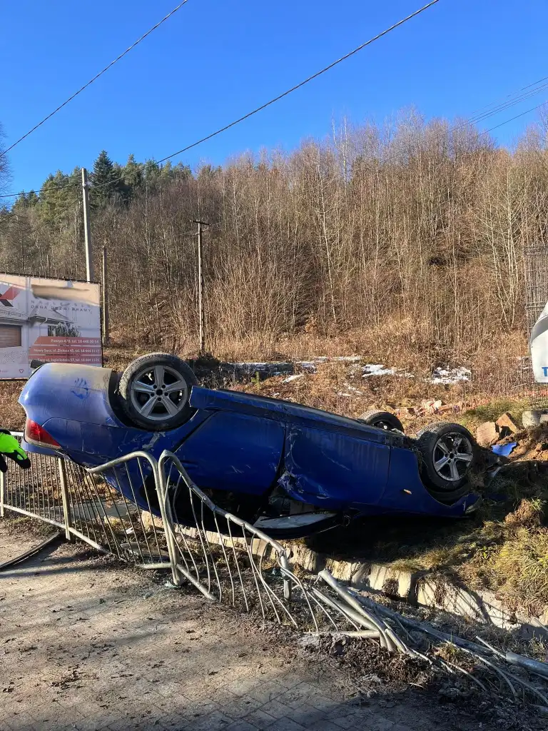 W Naściszowej dachowało BMW
