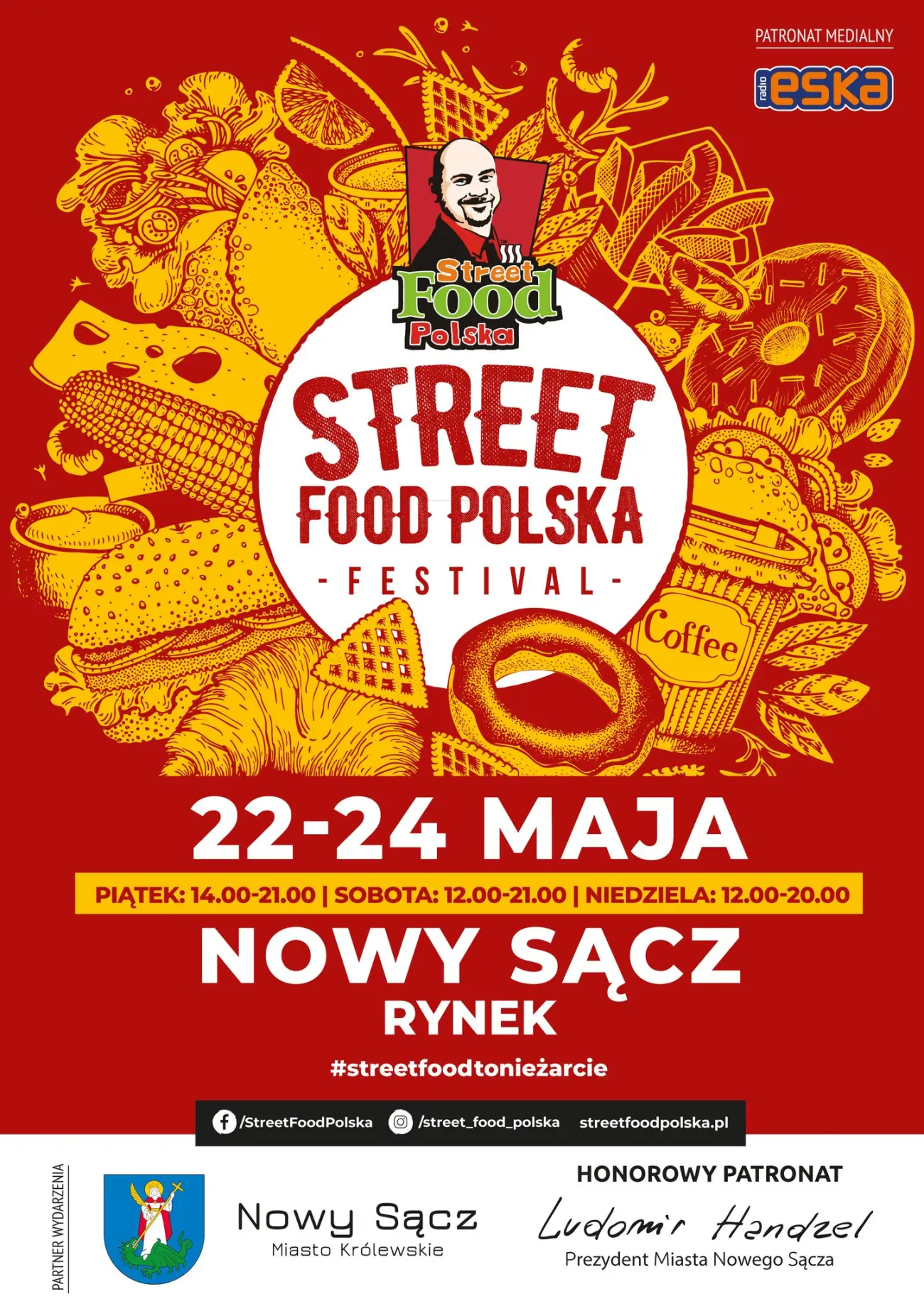 Street Food Polska Festival wraca do Nowego Sącza. Smaki świata opanują Rynek