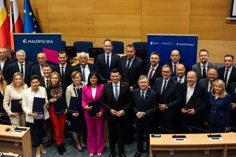 Małopolska z nowym impulsem rozwojowym. Ponad 300 mln zł z Funduszy Europejskich dla regionu