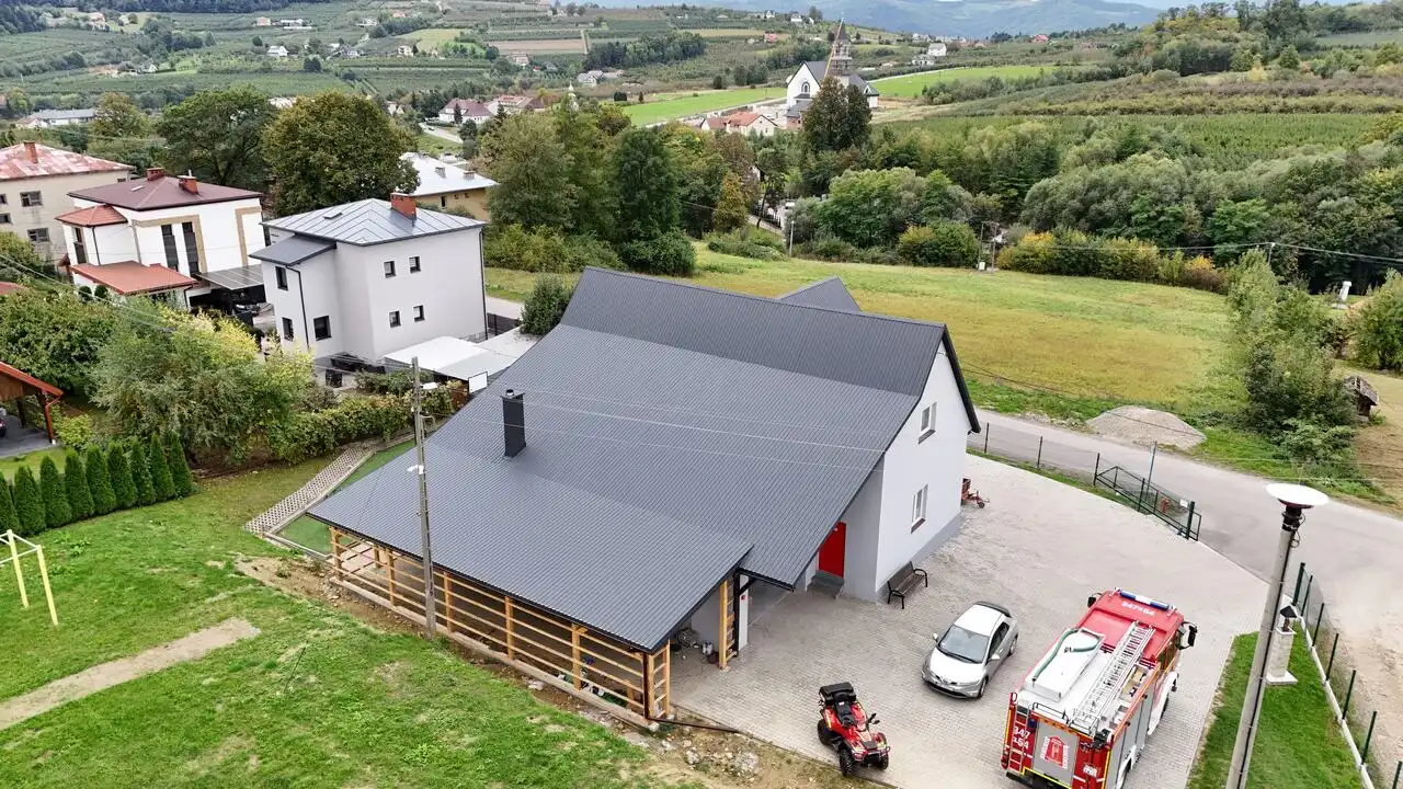 OSP Czarny Potok z nowoczesną strażnicą. Zakończono ważną modernizację