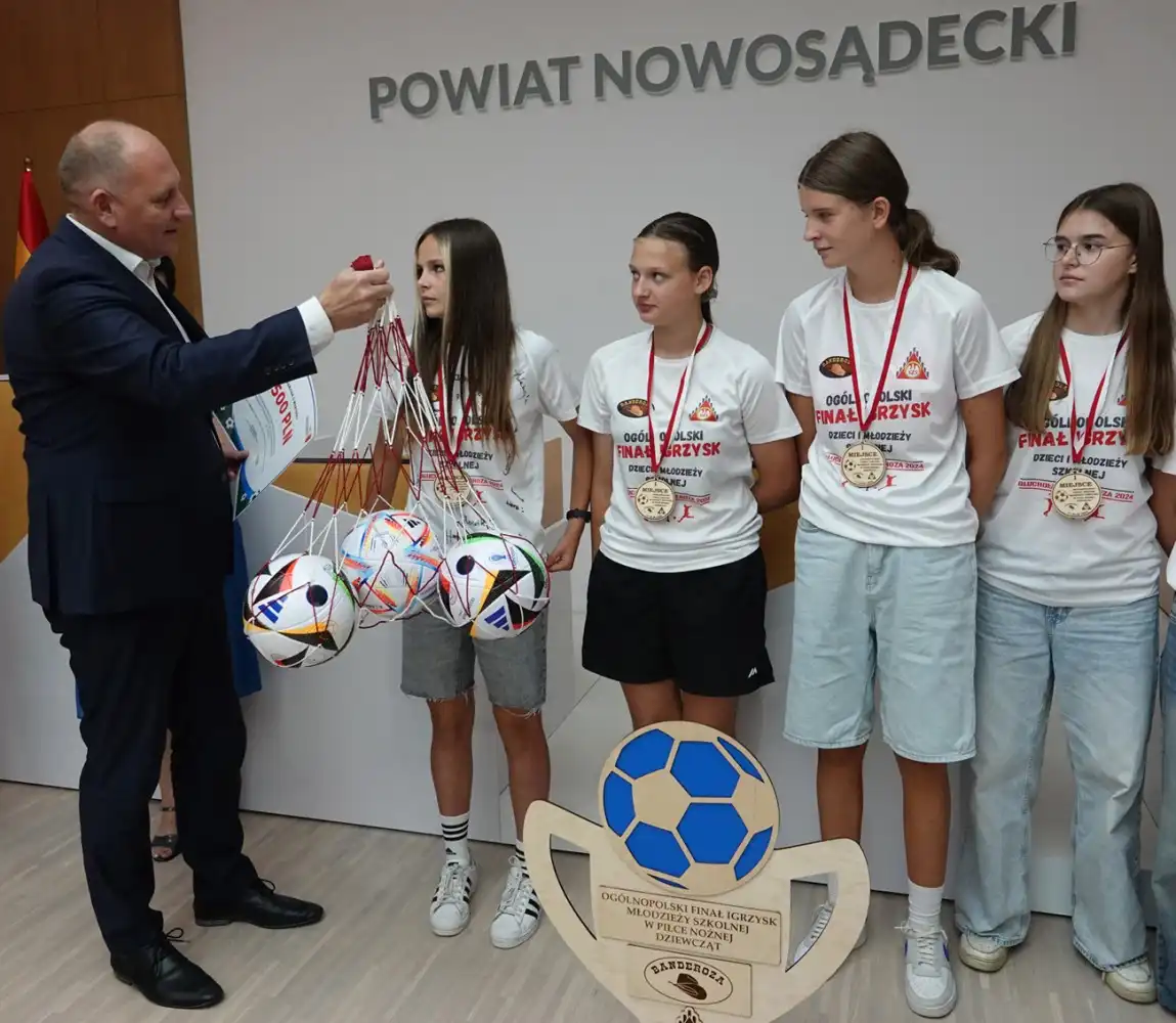 Starosta Nowosądecki nagrodził utalentowanych sportowców