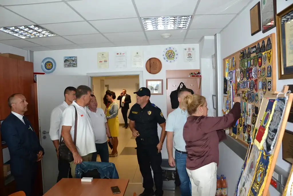 Sądecką Komendę odwiedzili Prezydent Sekcji Polskiej IPA oraz policjanci z 5 europejskich krajów