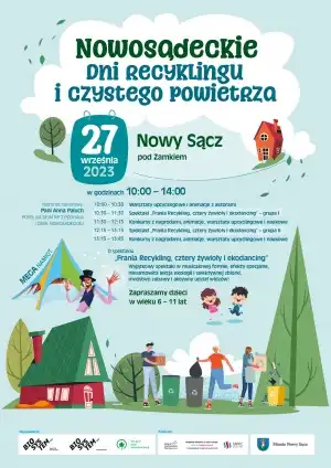 27 września kolejna edycja Nowosądeckich Dni Recyklingu i Czystego Powietrza