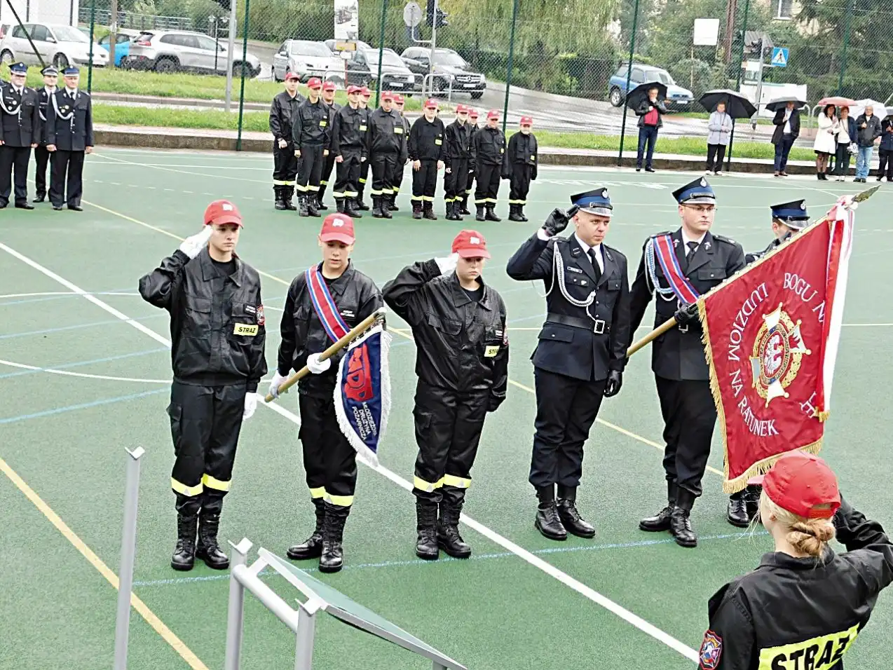 Ochotnicza Straż Pożarna w Łabowej z Medalem Polonia Minor