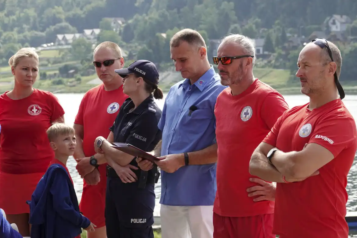 W Bartkowej Posadowej odbyła się impreza „Kręci mnie bezpieczeństwo nad wodą”