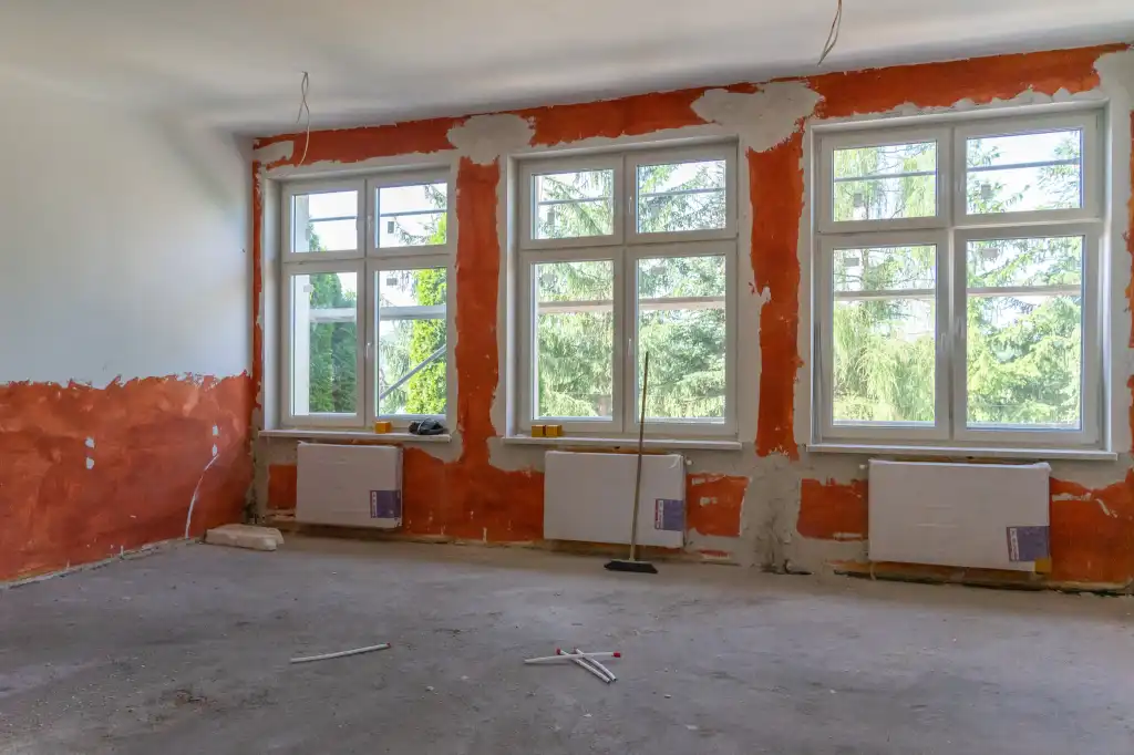 Trwa modernizacja budynku Zespołu Szkolno-Przedszkolnego w Stróżach
