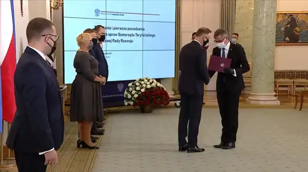 Burmistrz Starego Sącza Jacek Lelek i wójt Korzennej Leszek Skowron doradcami Prezydenta RP