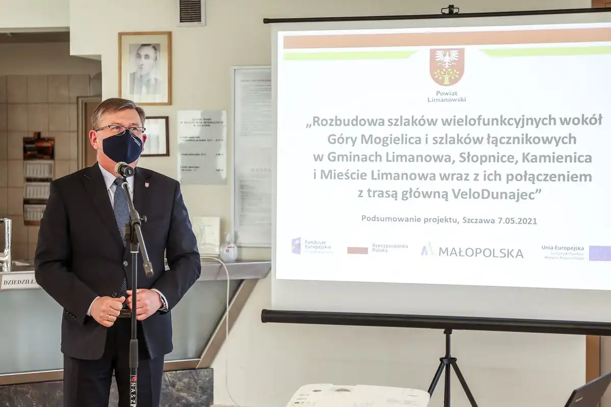 W powiecie limanowskim są dwa nowe szlaki turystyczne VELO Limanowski