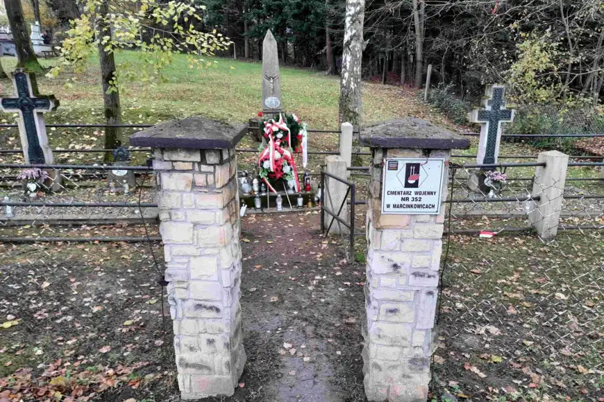 Gmina Chełmiec z dotacją na remont cmentarza z I wojny światowej w Marcinkowicach