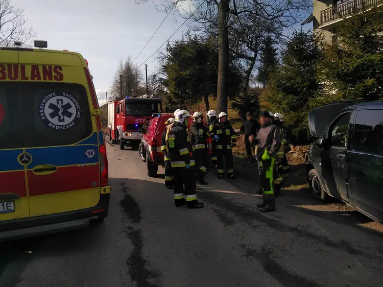 Zderzenie dwóch samochodów w miejscowości Wola Piskulina