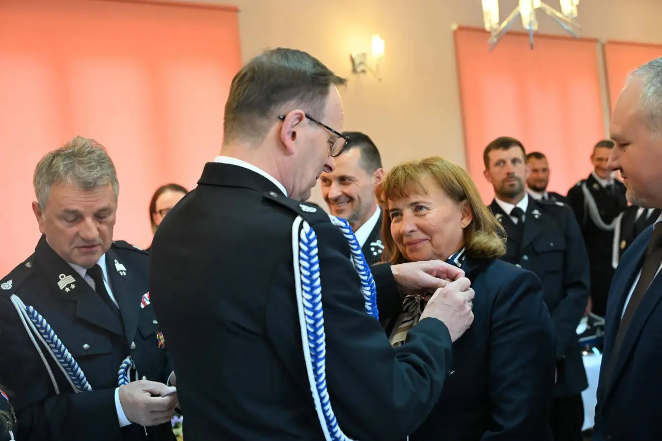 Srebrny Medal za Zasługi dla Pożarnictwa dla burmistrz Limanowej