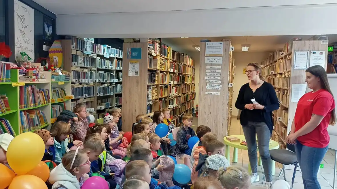 Uczniowie z ZS w Łącku promowali zdrowy styl życia
