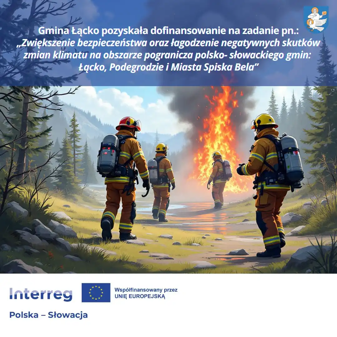 Kolejne środki dla Gminy Łącko. Bezpieczniejsze pogranicze polsko-słowackie