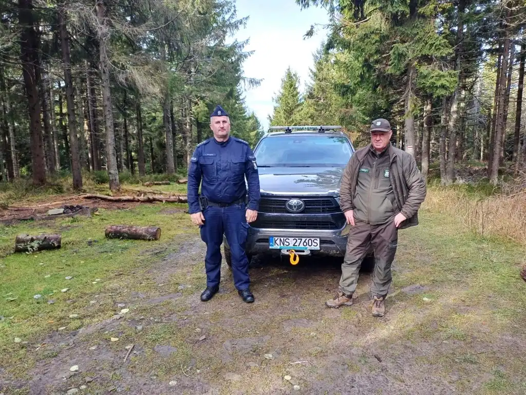 „Stroisz 25” w akcji. Policja i leśnicy patrolują Sądecczyznę