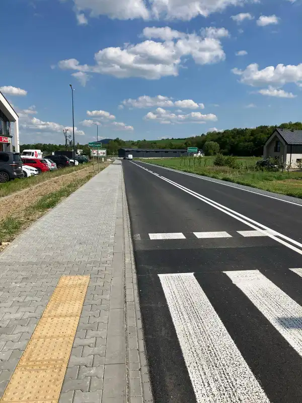 Ostatnia prosta! Przebudowa drogi powiatowej Łososina Dolna – Ujanowice - Młynne dobiega końca