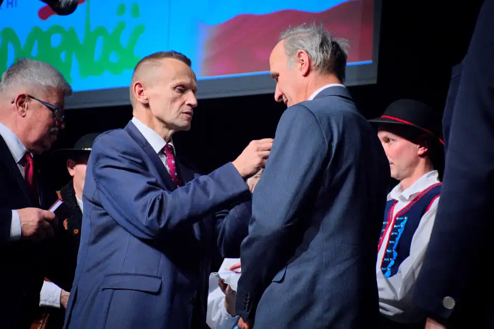 W Limanowskim Domu Kultury świętowano 40. rocznice powstania rolniczej „Solidarności”