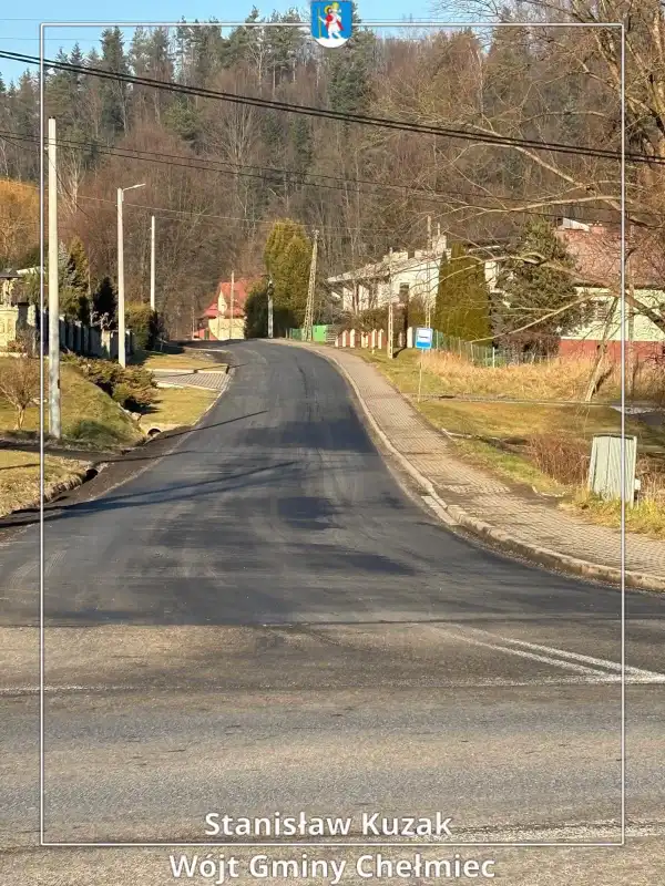 Droga Paszyn – Potoki po remoncie