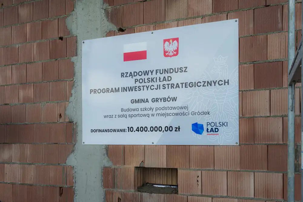 W Gródku odbyła się uroczystość poświęcenia i wmurowania kamienia węgielnego pod budowę nowej Szkoły Podstawowej
