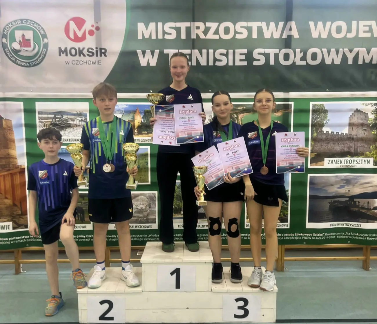 Sukces młodej tenisistki z Limanowej. Dwa razy na podium